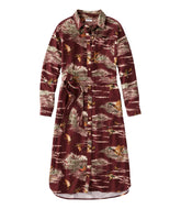 L.L.Bean On Sale | Women's Signature Camp Flannel Midi Dress