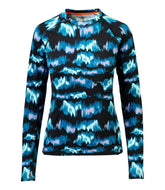 L.L.Bean Sale | Women's Heavyweight Base Layer Crew Top, Print
