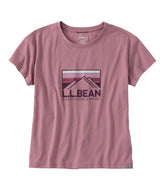 L.L.Bean For Sale | Women's Mountainside Crewneck Tee, Short-Sleeve Graphic