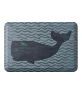L.L.Bean New | Happy Feet Comfort Mat, Whale