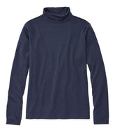 L.L.Bean New | Women's Pima Cotton Turtleneck, Long-Sleeve