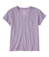 L.L.Bean Discount | Women's Vista Camp Tee, Short-Sleeve V-Neck