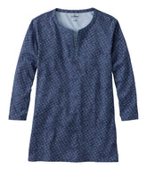 L.L.Bean For Sale | Women's Tee, Three-Quarter-Sleeve Splitneck Tunic Print