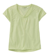 L.L.Bean Discount | Women's Ribbed Performance Tee, Short-Sleeve