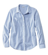L.L.Bean Sale | Women's Vacationland Seersucker Shirt, Long-Sleeve