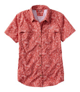 L.L.Bean For Sale | Women's Tropicwear Shirt, Short-Sleeve Print