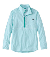 L.L.Bean Online | Women's Everyday SunSmart® Woven Shirt, Quarter-Zip Pullover Colorblock