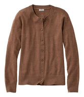 L.L.Bean New | Women's Essential Merino Wool Sweater, Cardigan