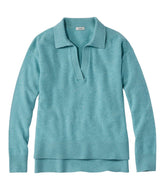 L.L.Bean | Women's Classic Cashmere Sweater, Relaxed Polo