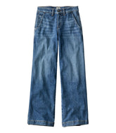 L.L.Bean US | Women's 207 Vintage Jeans, High-Rise Wide-Leg