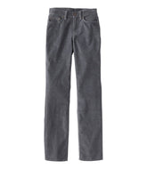 L.L.Bean | Women's BeanFlex Five-Pocket Corduroy Pants, Mid-Rise Straight-Leg