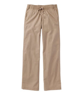 L.L.Bean New | Lakewashed Pull-on Chinos, Mid-Rise Wide-Leg