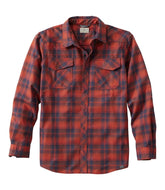 L.L.Bean Discount | Men's Katahdin Performance Flannel Shirt, Slightly Fitted