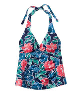 L.L.Bean Sale | Women's BeanSport Swimwear, Halter Tankini Top Print