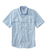 L.L.Bean US | Men's Tropicwear Shirt, Plaid Short-Sleeve