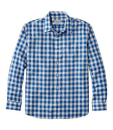 L.L.Bean Sale | Men's Bean's Wrinkle-Free Everyday Shirt, Traditional Untucked Fit, Plaid, Long-Sleeve