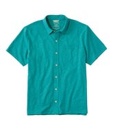 L.L.Bean Online | Men's Lakewashed Performance Shirts, Button-Front Shirt, Short-Sleeve