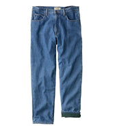 L.L.Bean New | Men's Double L® Jeans, Classic Fit, Fleece-Lined