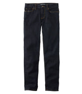 L.L.Bean On Sale | Men's Signature Five-Pocket Jeans with Stretch, Slim Straight