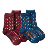 L.L.Bean Sale | Kids' Sweater Weather Socks, 2-Pack