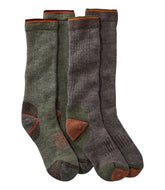 L.L.Bean | Muck Heavyweight Merino Wool Blend Socks, Boot Height 2-Pack