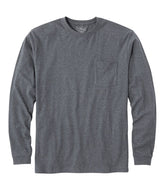 L.L.Bean For Sale | Men's Carefree Unshrinkable Tee with Pocket, Traditional Fit, Long-Sleeve