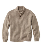 L.L.Bean US | Men's Classic Ragg Wool Sweater, Henley