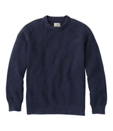 L.L.Bean Sale | Men's Sunwashed Textured Cotton Sweater, Crewneck