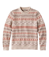 L.L.Bean For Sale | Men's Organic Cotton Waffle Sweater, Crewneck, Fair Isle