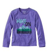 L.L.Bean US | Kids' Graphic Tee, Long-Sleeve Glow-in-the-Dark
