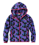 L.L.Bean | Kids' Sweater Fleece, Hooded Print