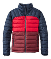 L.L.Bean On Sale | Men's Bean's Down Jacket, Colorblock