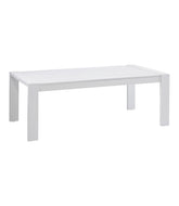 L.L.Bean New | White Aluminum Deep Seating Coffee Table
