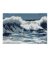 L.L.Bean Discount | Indoor/Outdoor Vacationland Rug, Ocean Waves