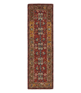 L.L.Bean New | Double Border Wool Hooked Runner, Sienna Multi