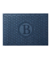 L.L.Bean US | Heavyweight Recycled Waterhog Doormat, Blooming Circles, Personalized
