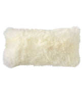 L.L.Bean Discount | Sheepskin Throw Pillow, 11" x 22"