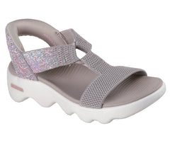 Slip-ins: GO WALK Massage Fit Sandal - Confetti Sky | Skechers outlet