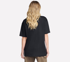 Gold Splatter Diamond Short Sleeve Tee | Skechers discount