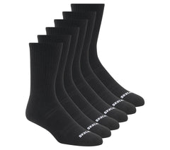 6 Pack Large Core Crew Socks | Skechers US
