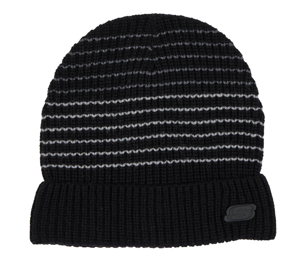 Striped Beanie | Skechers discount