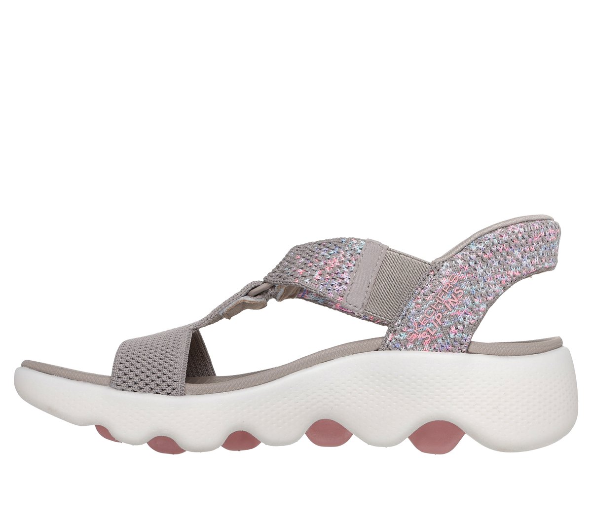 Slip-ins: GO WALK Massage Fit Sandal - Confetti Sky | Skechers outlet