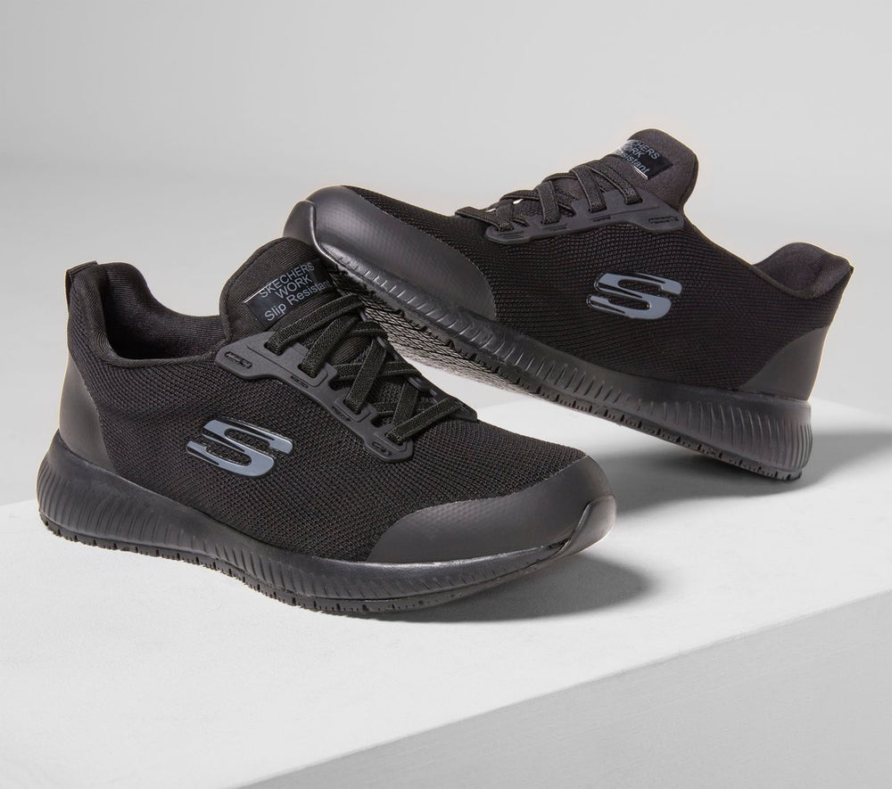 Work Slip-Resistant Relaxed Fit: Squad | Skechers on sale