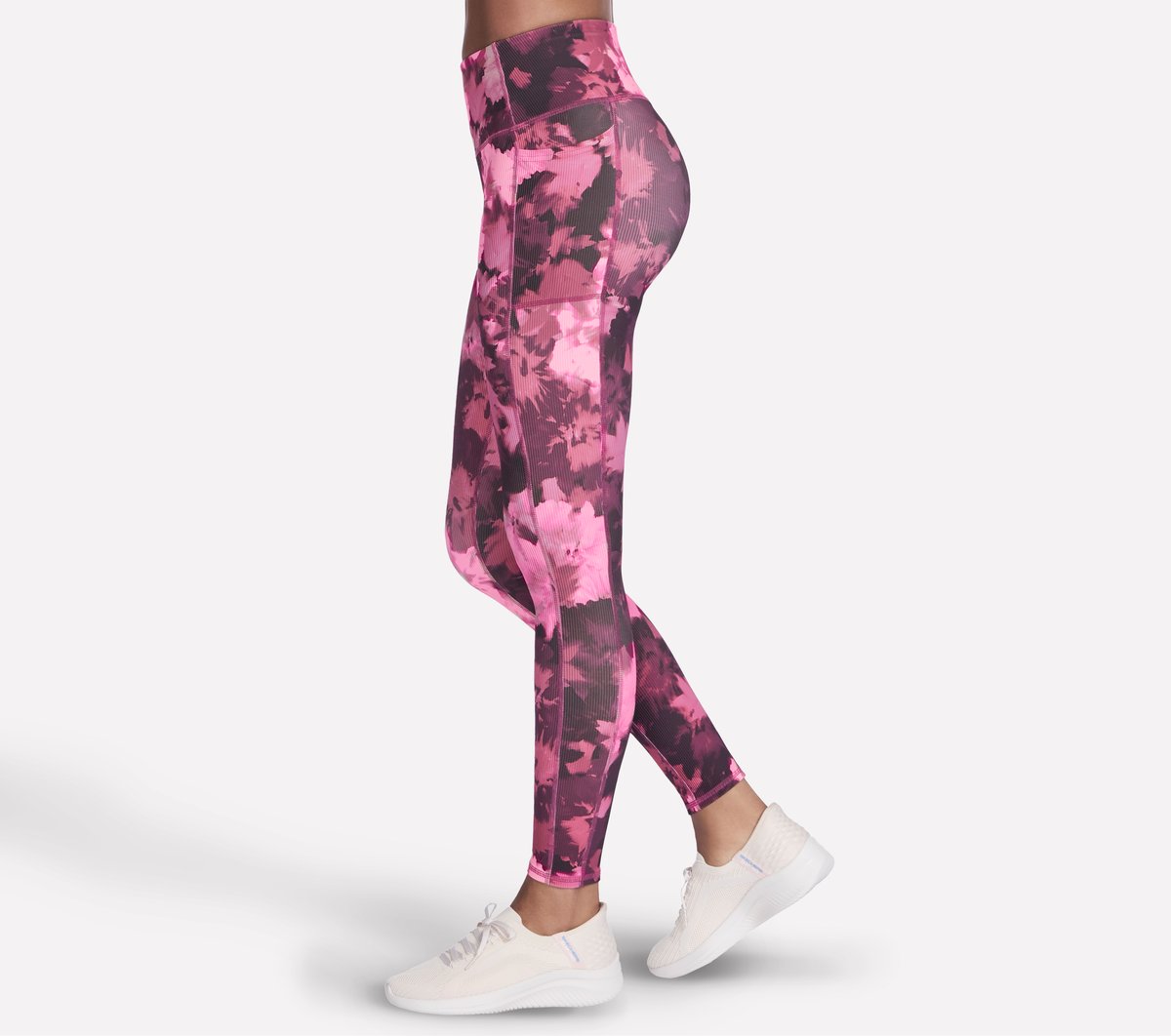 GO FLEX RIB Inbloom Full Length High-Waisted Legging | Skechers US