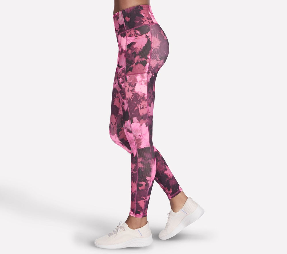 GO FLEX RIB Inbloom Full Length High-Waisted Legging | Skechers US