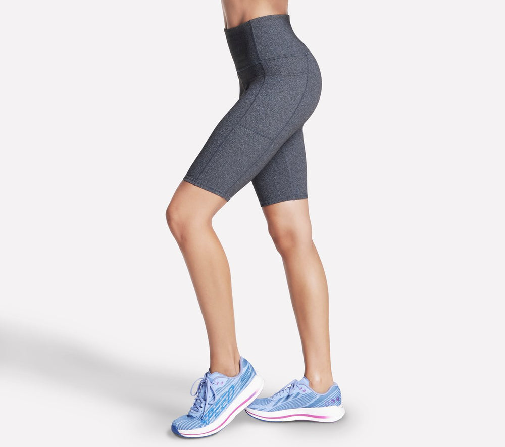 GO WALK High Waisted 10 Inch Bike Short | Skechers US