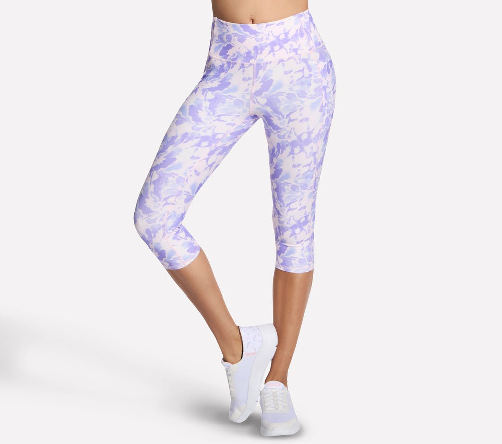 GO FLEX Printed High Waisted Capri | Skechers discount