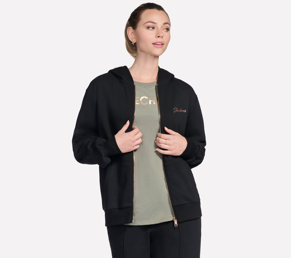 SKECH SWEATS Signature Full Zip Hoodie | Skechers outlet