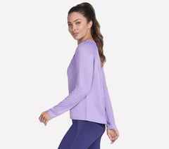 GO DRI Stride Long Sleeve Crew | Skechers discount