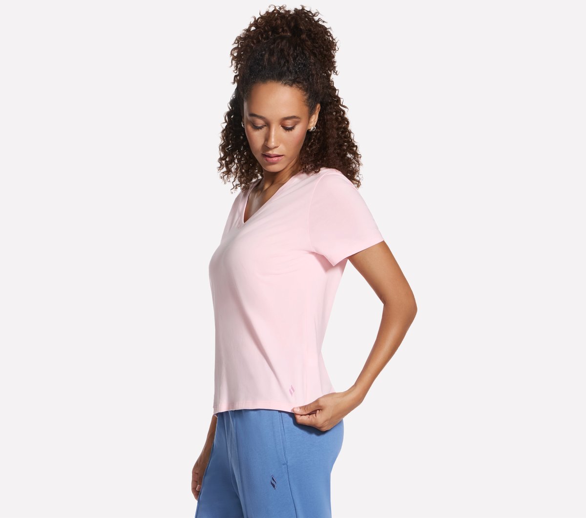 Pima V-Neck Tee | Skechers outlet